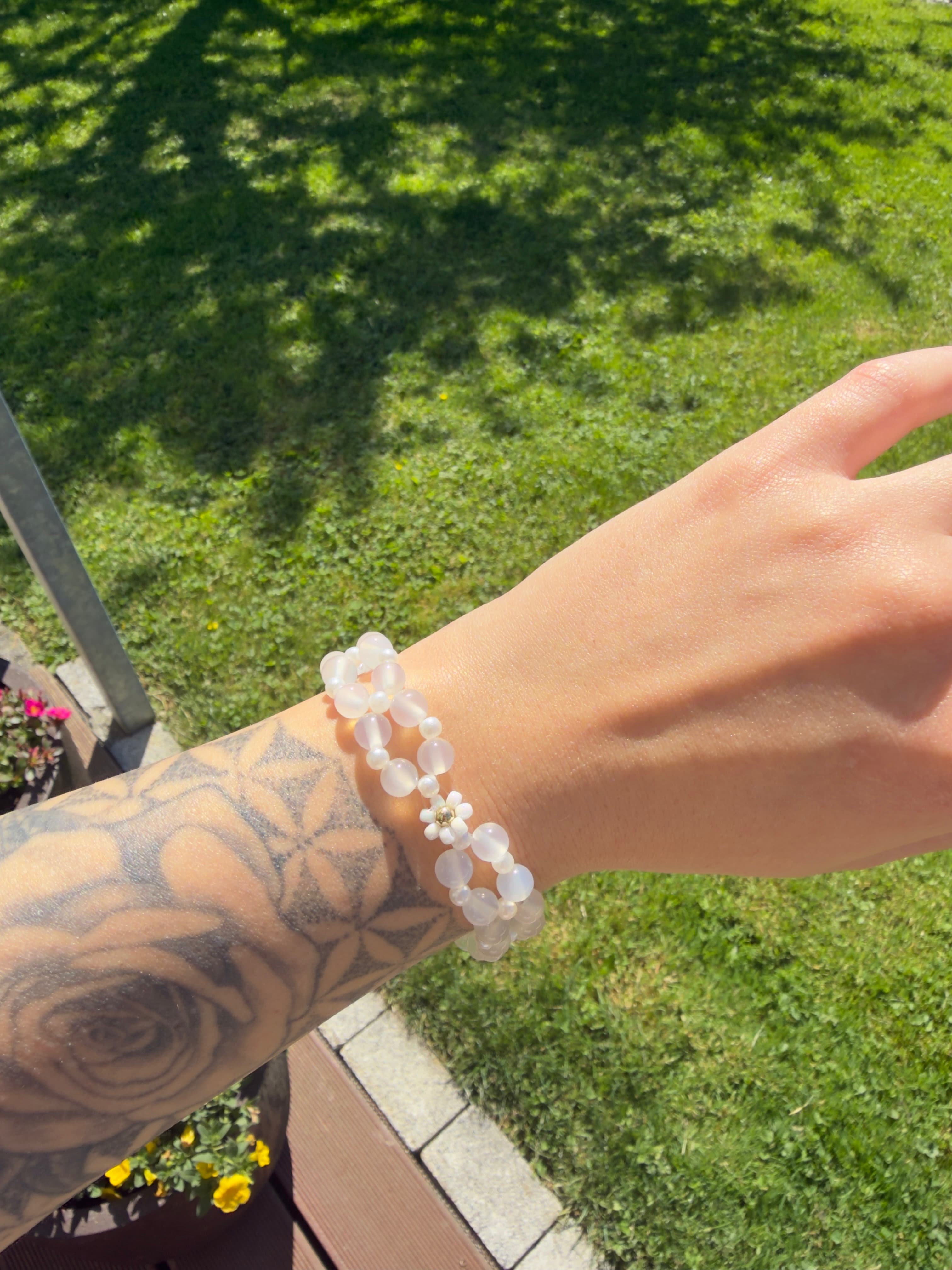 Perlenarmband BLÜMI