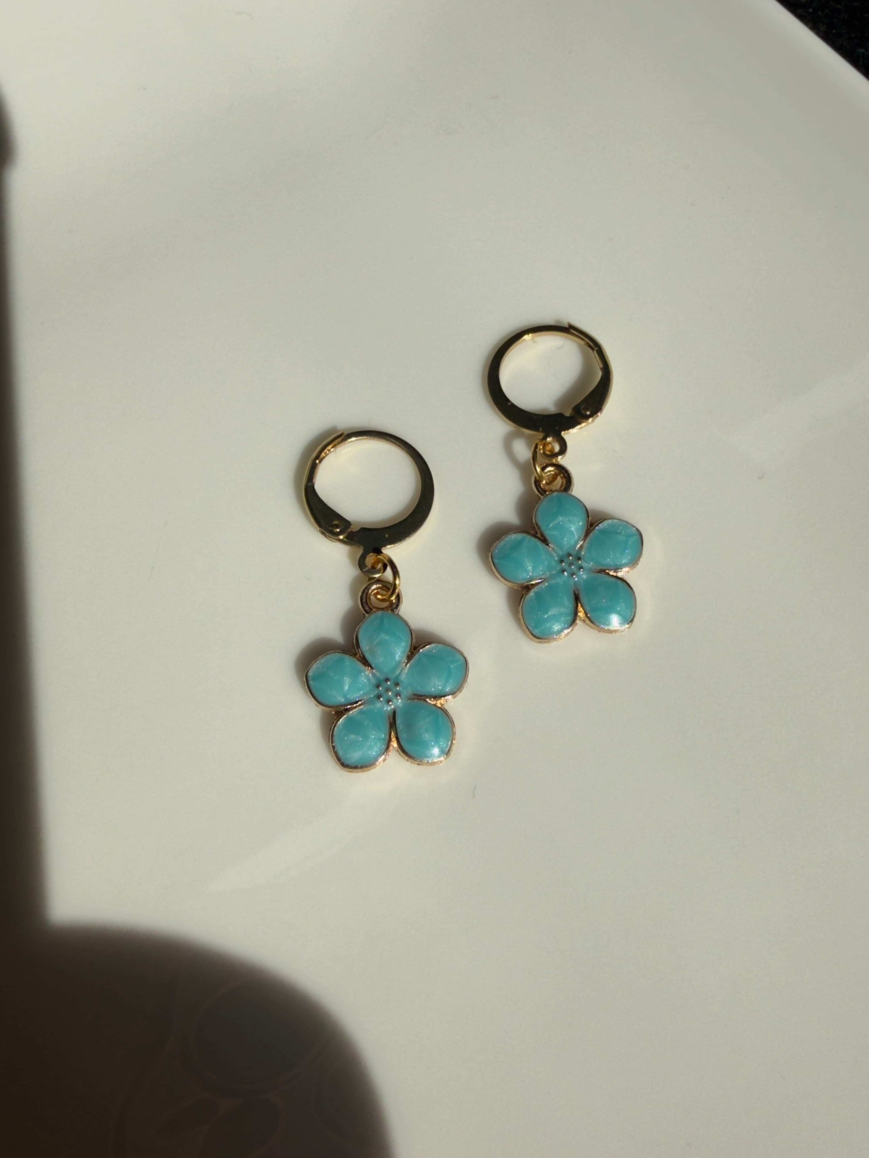 Ohrringe Blume