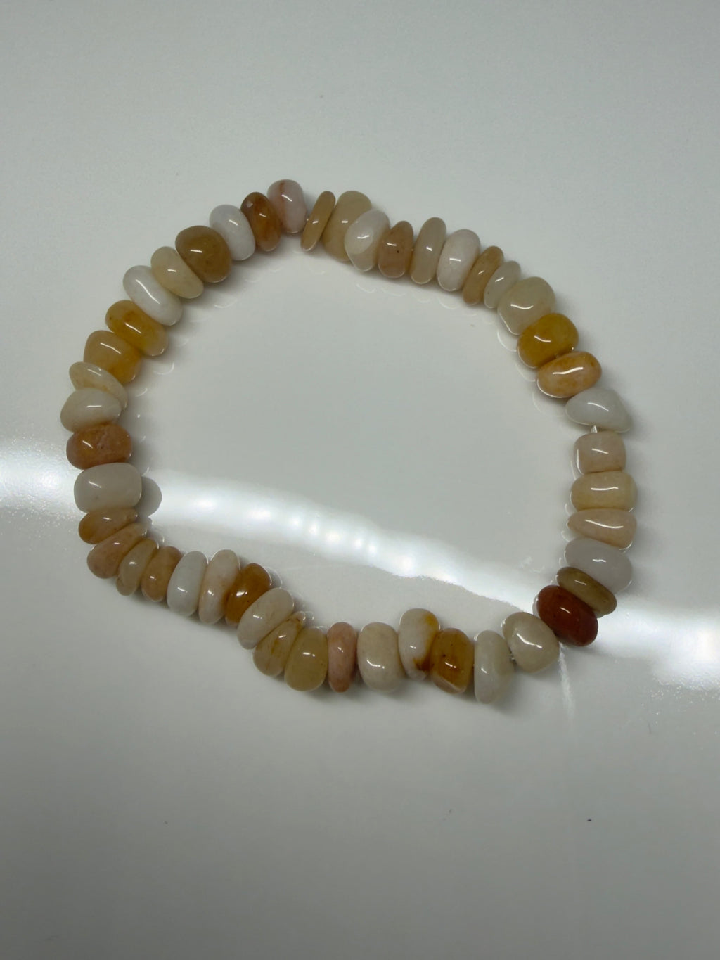 Perlenarmband Edelstein