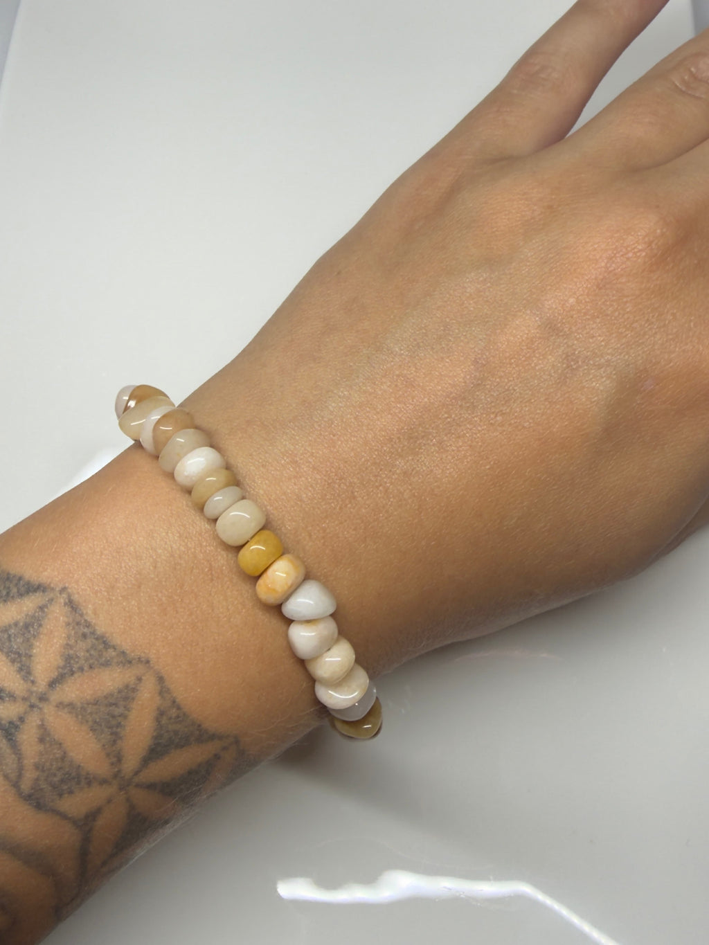 Perlenarmband Edelstein