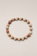 Perlenarmband Chalcedon