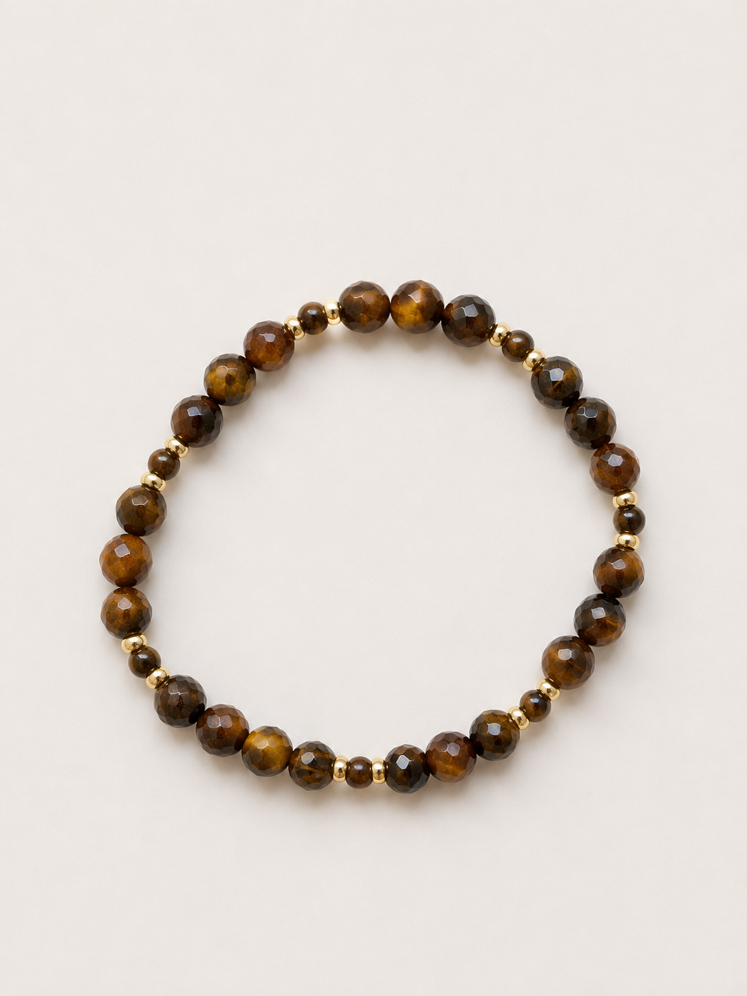 Perlenarmband Tigerauge