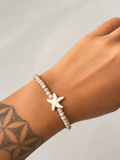 Perlenarmband Seestern