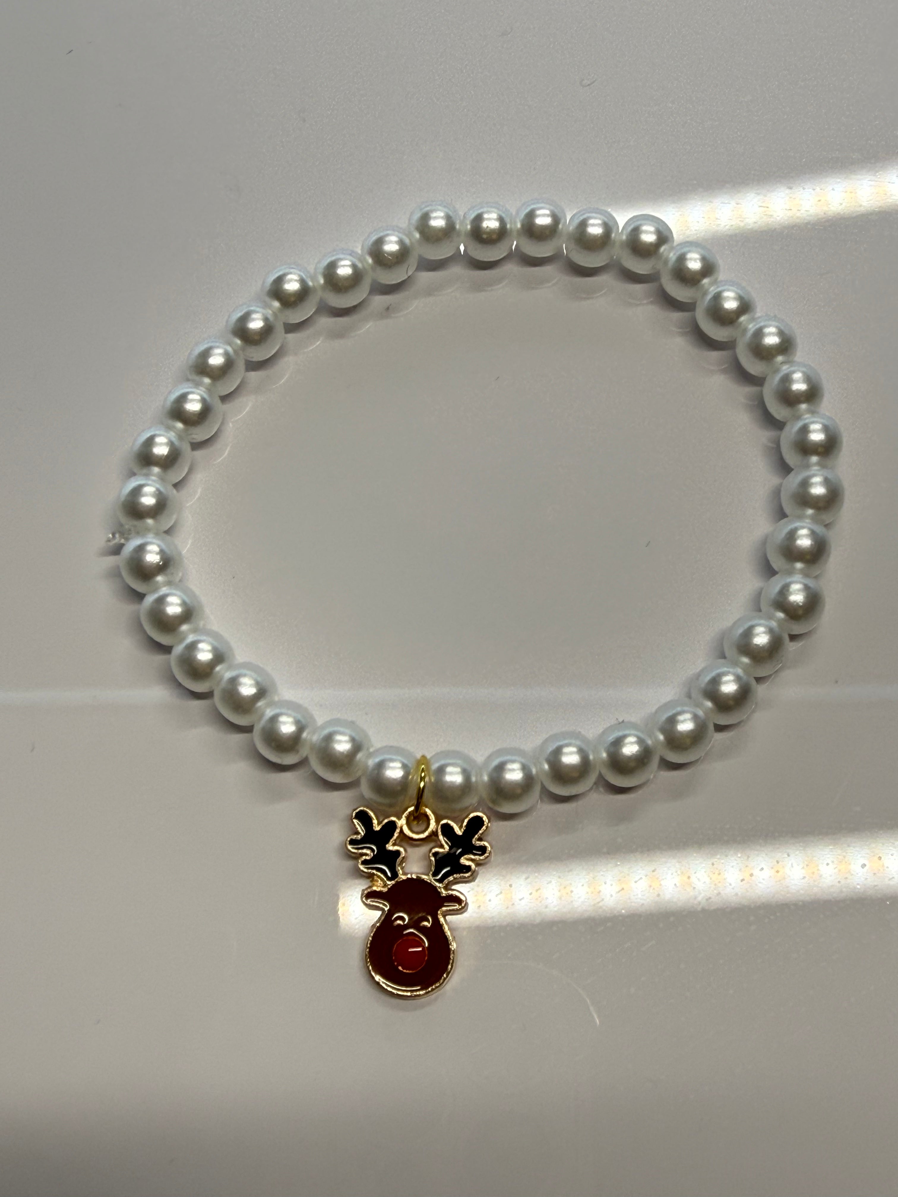 Perlenarmband Rudolf