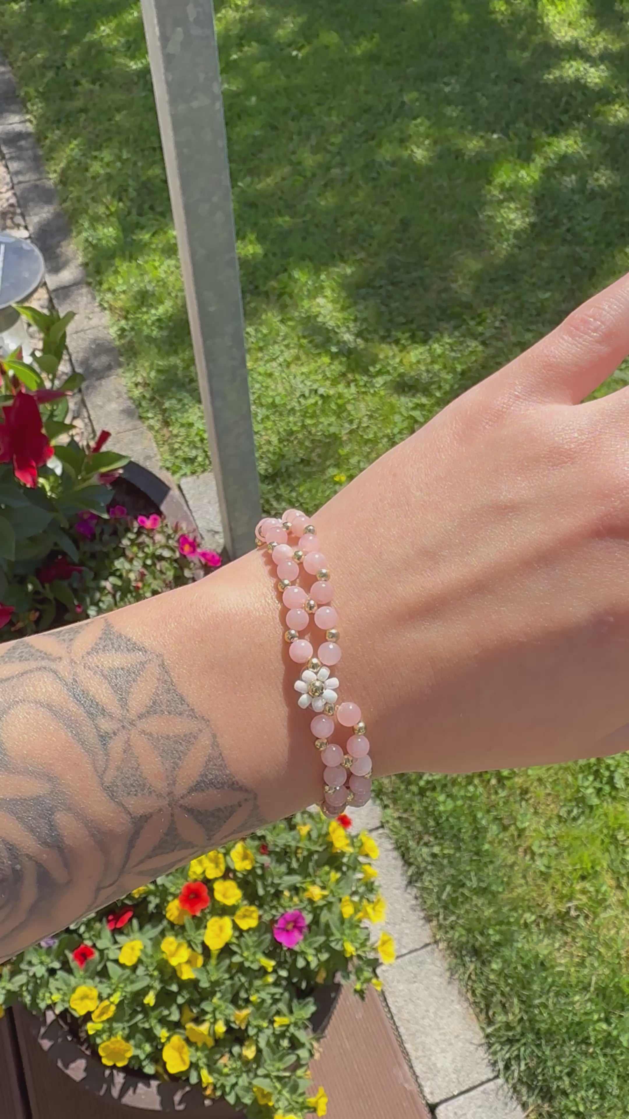 Perlenarmband BLÜMI