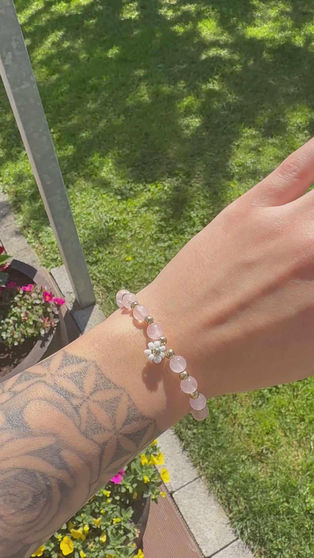 Perlenarmband BLÜMI